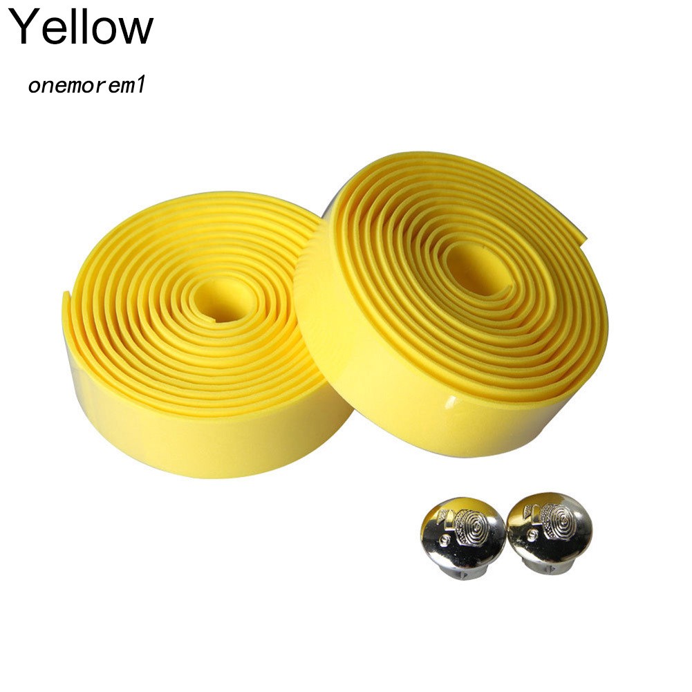 Set 2 cuộn băng quấn bằng cao su cho ghi đông xe đạp leo núi