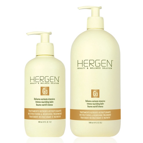 Xả khô nuôi dưỡng và phục hồi tóc hư tổn Hergen G3 400ml
