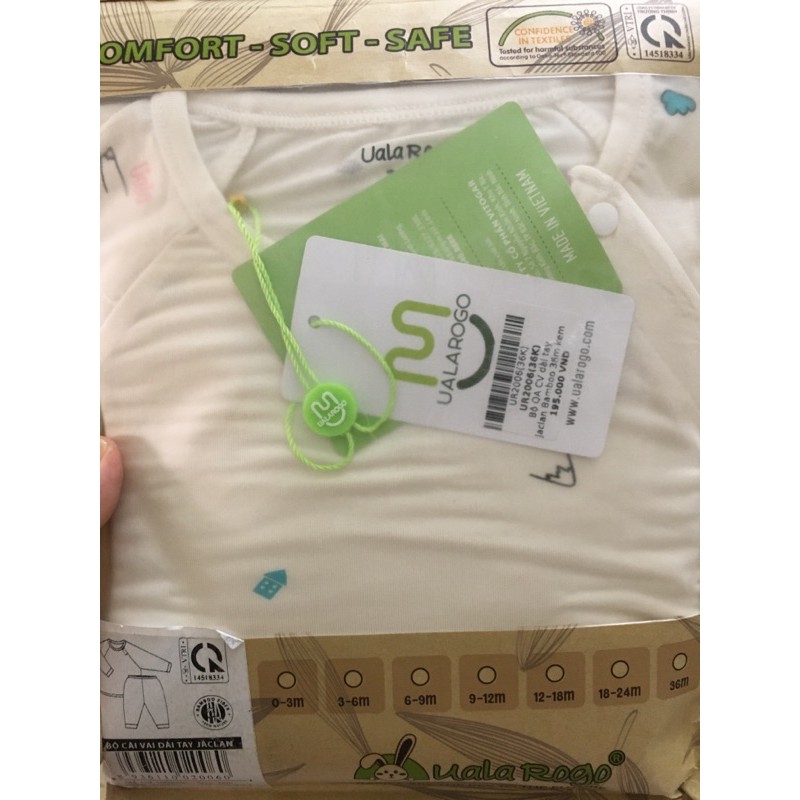 UALAROGO Bộ dài tay CV Jaclan