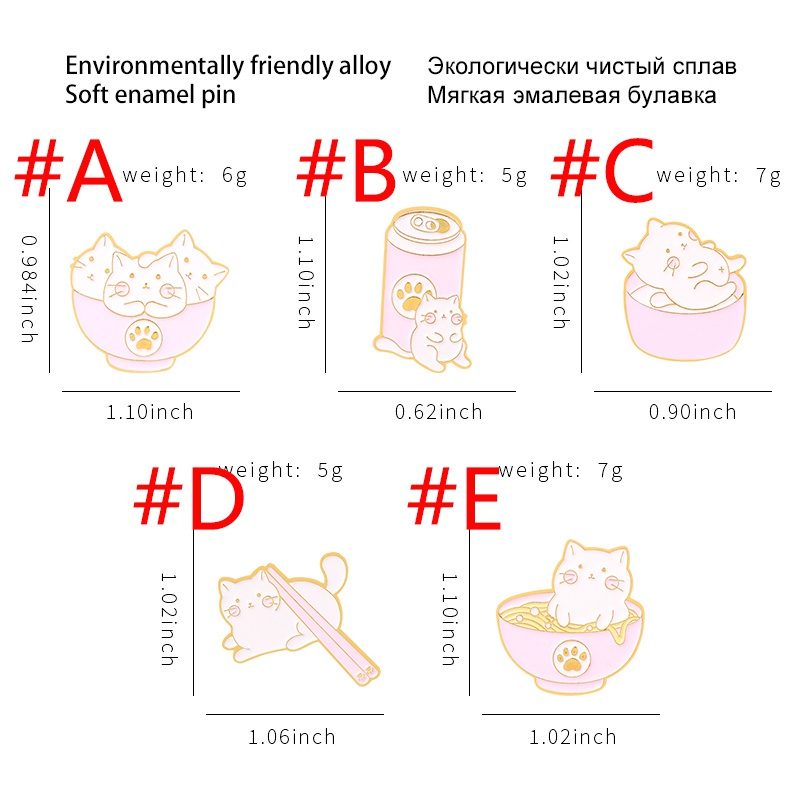 Ghim Cài Áo Bằng Hợp Kim Hình Mèo Hoạt Hình Dễ Thương