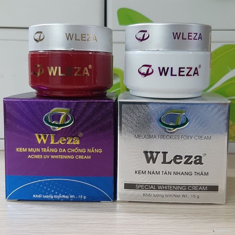 [WLeza chính hãng] Kem Dưỡng Da WLeza Nám Tàn Nhang Thâm Mụn 15g Tạ Minh Quang