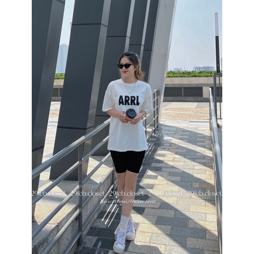 [Ảnh thật/Video] Áo phông oversize in Coéxistence tag 3158, mặc đôi nam nữ - 29feb.closet