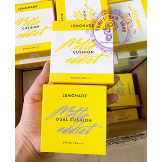 Phấn nước kiềm dầu Lemonade matte addict cushion D6