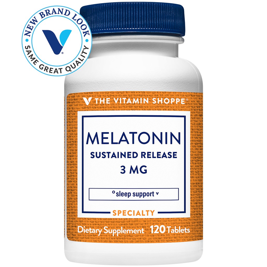 Hỗ trợ ngủ ngon Melatonin Sustained release 3mg