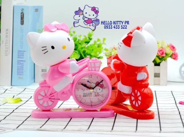 Đồng hồ báo thức HELLO KITTY