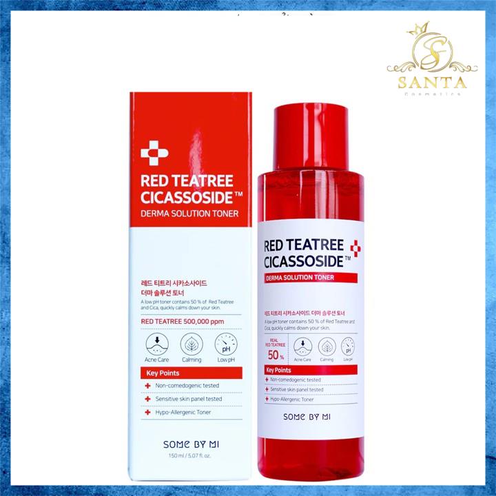 Nước hoa hồng Some By Mi Red Tea Tree Cicassoside Final Solution Toner 150ml dành cho da mụn và nhạy cảm
