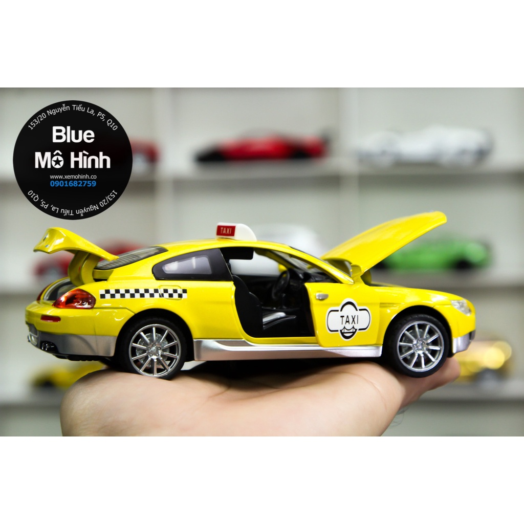 Blue mô hình | Xe mô hình taxi Volkswagen Beetle 1:32