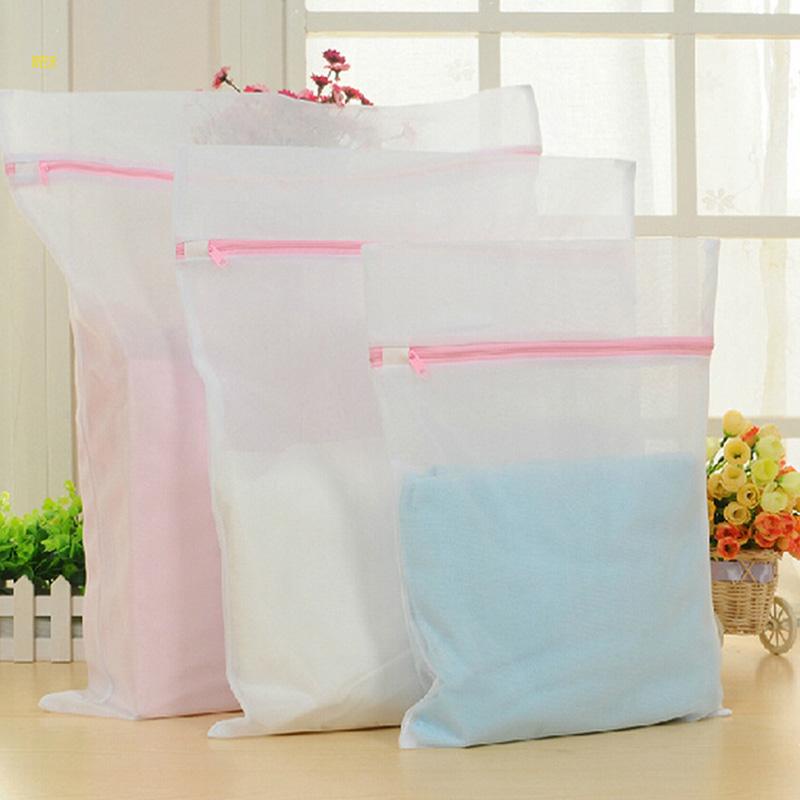 Túi Lưới Giặt Đồ Lót Có Khóa Kéo Tiện Dụng Cho Máy Giặt
