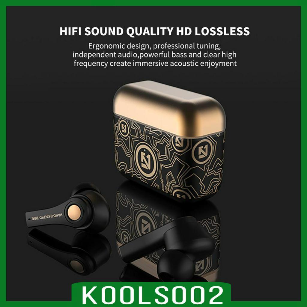 Hifi TS-100 True Wireless Earbuds Bluetooth Waterproof TWS Stereo  black