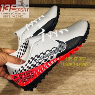 Giày Đá Bóng Trẻ Em Vapor 13 Neymar Đỏ Bạc TF(Size 35-38) bán chạy Tốt Nhất 😷
