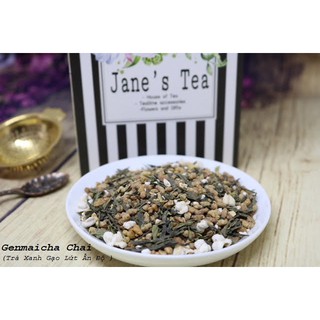 Trà  Xanh Gạo Lứt Ấn Độ - Genmaicha Chai