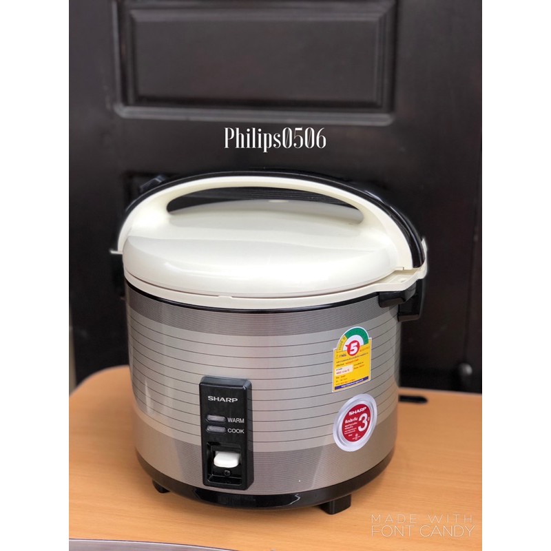 Nồi Cơm Điện Sharp Thái KSH-1800 1.8L  Bảo Hành 12 tháng