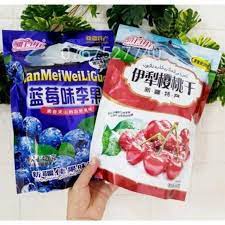 Ô mai Cherry Việt Quất siêu ngon bịch to 408gr