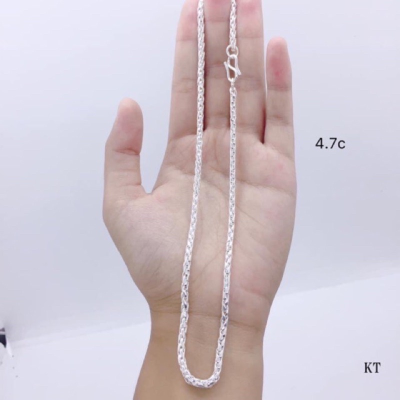 Dây chuyền dừa cho bé bền đẹp chuẩn bạc ta -THJ SILVER