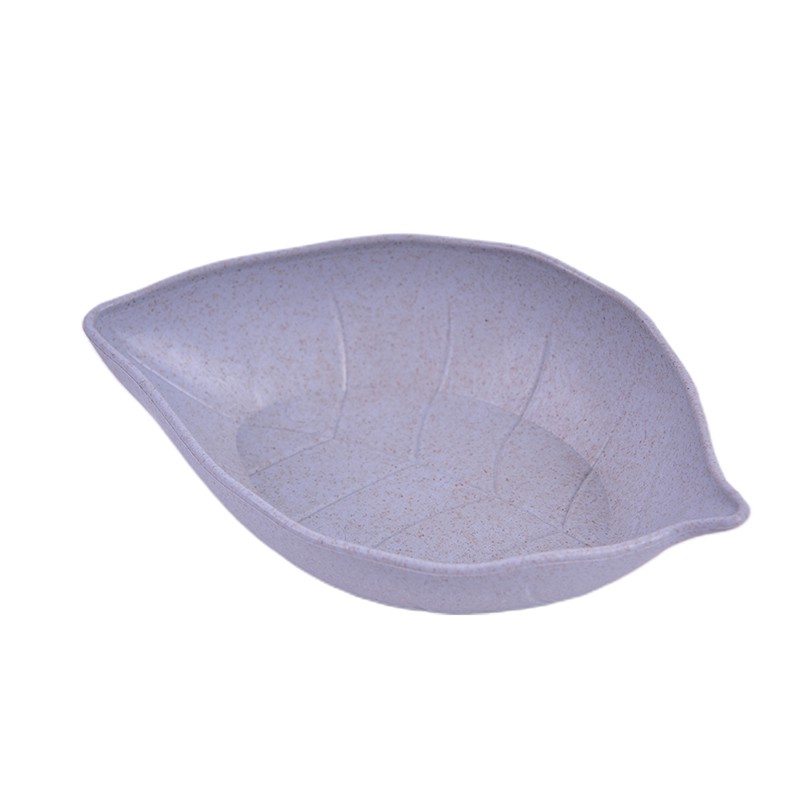 Bát Đựng Nước Chấm Hình Chiếc Lá Bằng Chất Liệu Rơm Lúa Mì