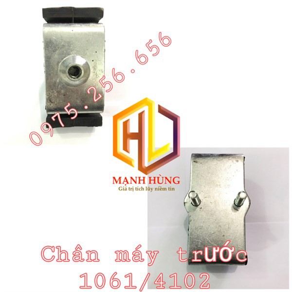 Chân máy trước 1061/4102BQ/1056 có lỗ ngựa TH2T5, chân máy ô tô