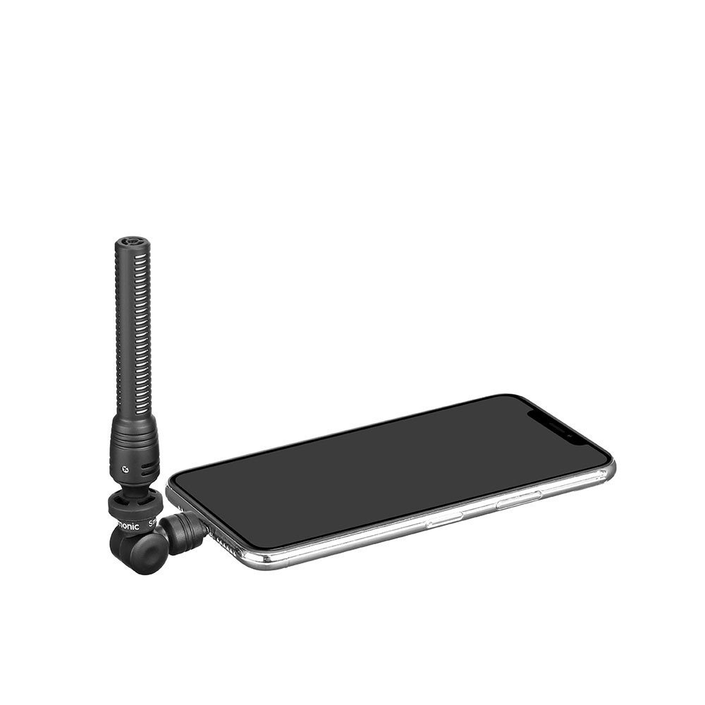 Micro Thu Âm Không Dây Saramonic SmartMic5 Di - Kết Nối Điện Thoại IPhone / IPad / IOS - Bảo Hành Chính Hãng 24 Tháng