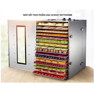 Máy sấy thực phẩm 16 khay chính hãng Septree