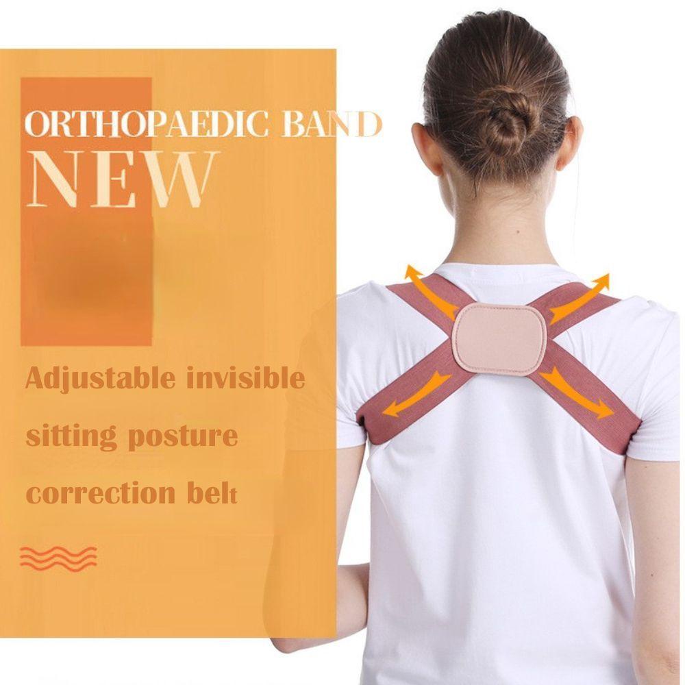 Đai Đeo Hỗ Trợ Lưng Chống Gù Dễ Điều Chỉnh Cho Người Lớn