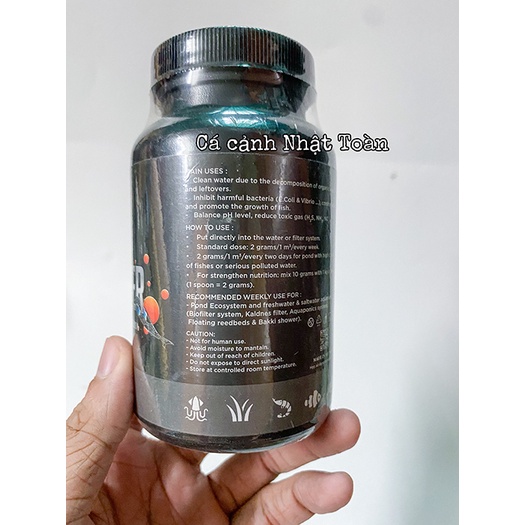 MEN VI SINH WAWIZ VEO SLIVER 150G XỬ LÝ NƯỚC HỒ CÁ