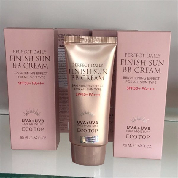 Kem Nền Chống Nắng EcoTop Perfect Daily Finish Sun BB Cream