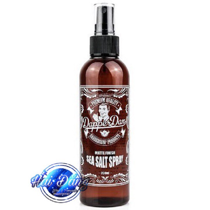 [Hàng Nhập UK] Xịt tăng độ phồng tóc Dapper Dan Sea Salt Spray - 200ml - Chính hãng UK