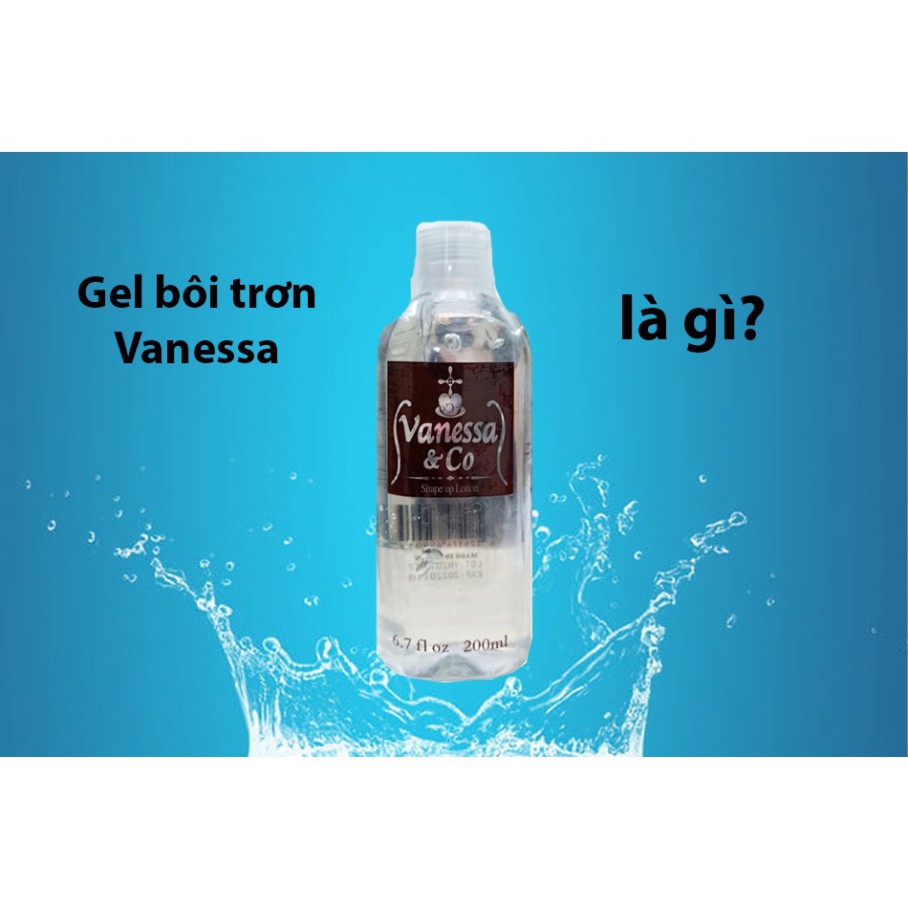 Gel bôi trơn Nhật Bản Vanessa &amp; Co nhập khẩu 200ml - GoF Store