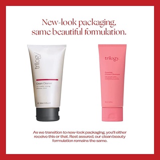 [MẪU MỚI] Sữa rửa mặt Trilogy Cream Cleanser 100/200ml