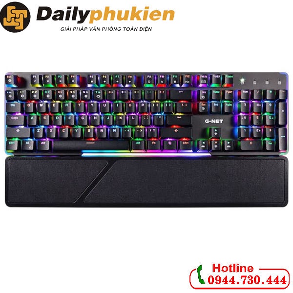 Bàn phím Gnet LK789 led RGB Bảo hành 2 năm dailyphukien