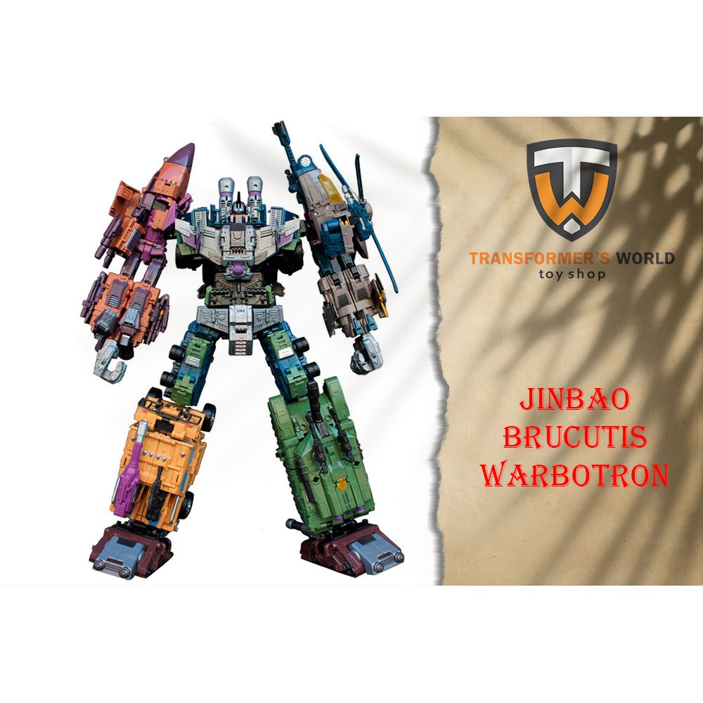 Mô hình Jinbao Oversized Bruticus/Warbotron