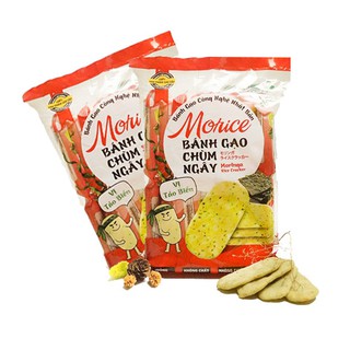 (Sỉ từ 10 gói với giá 23K/gói) - Bánh gạo chùm ngây vị tảo biển Morice (150g)