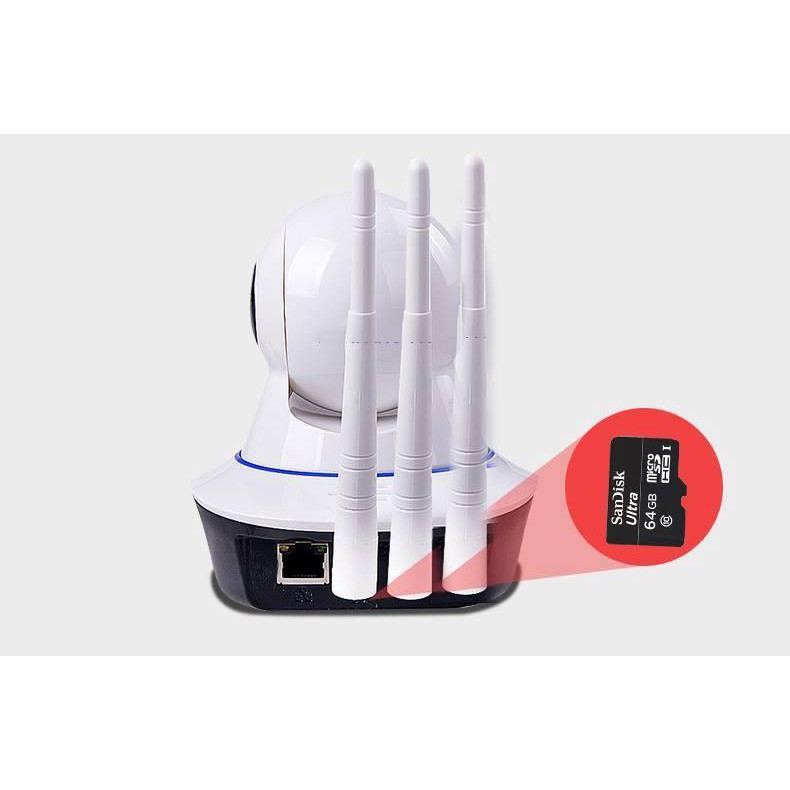 CAMERA IP YOOSEE 3 RÂU 360 [CHÍNH HÃNG]  , QUAN SÁT RÕ NGÀY VÀ ĐÊM 3 1.0/2.0 THU VÀ PHÁT ÂM THANH - BH | BigBuy360 - bigbuy360.vn