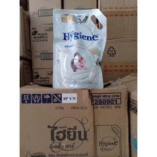 Nước xả vải hygiene đậm đặc túi 1300ml - trắng