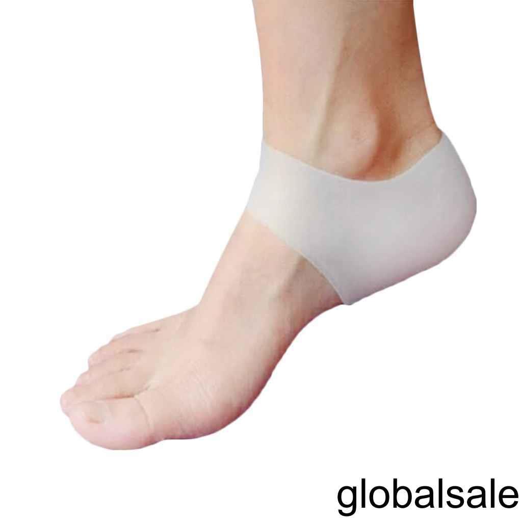 [Hàng mới về] Gel silicone  dưỡng ẩm mát xa cho gót chân bị nứt nẻ