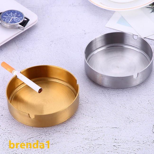 Ashtray Ash Tray Cigarette Rest Stainless Ashtray Cigar Steel