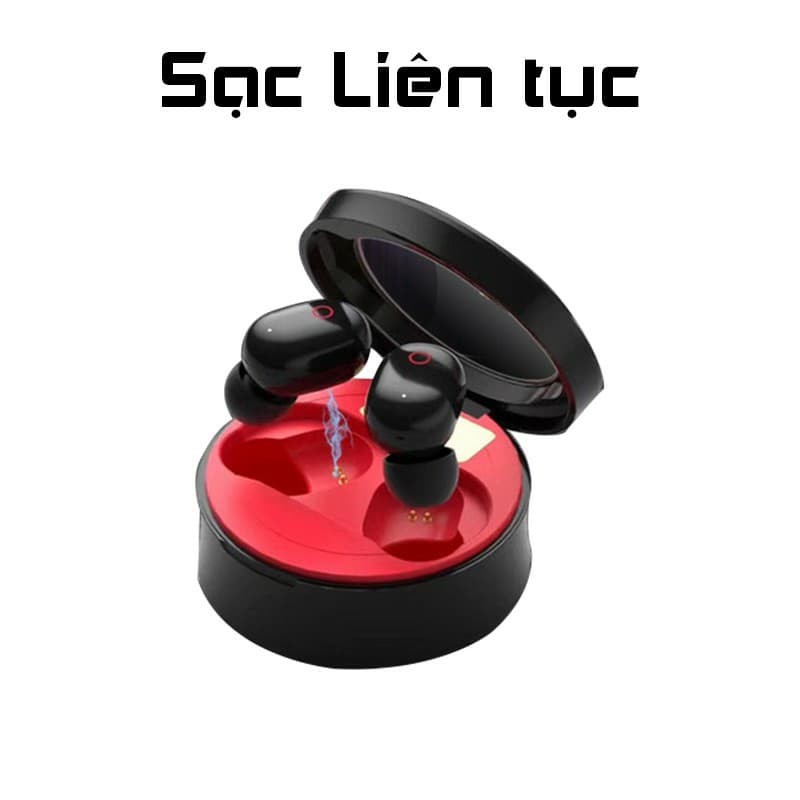 Tai nghe Bluetooth không dây True Wireless Earbuds R11, Bass siêu trầm - Treble trong to rõ, Pin siêu bền, Sạc Type-C