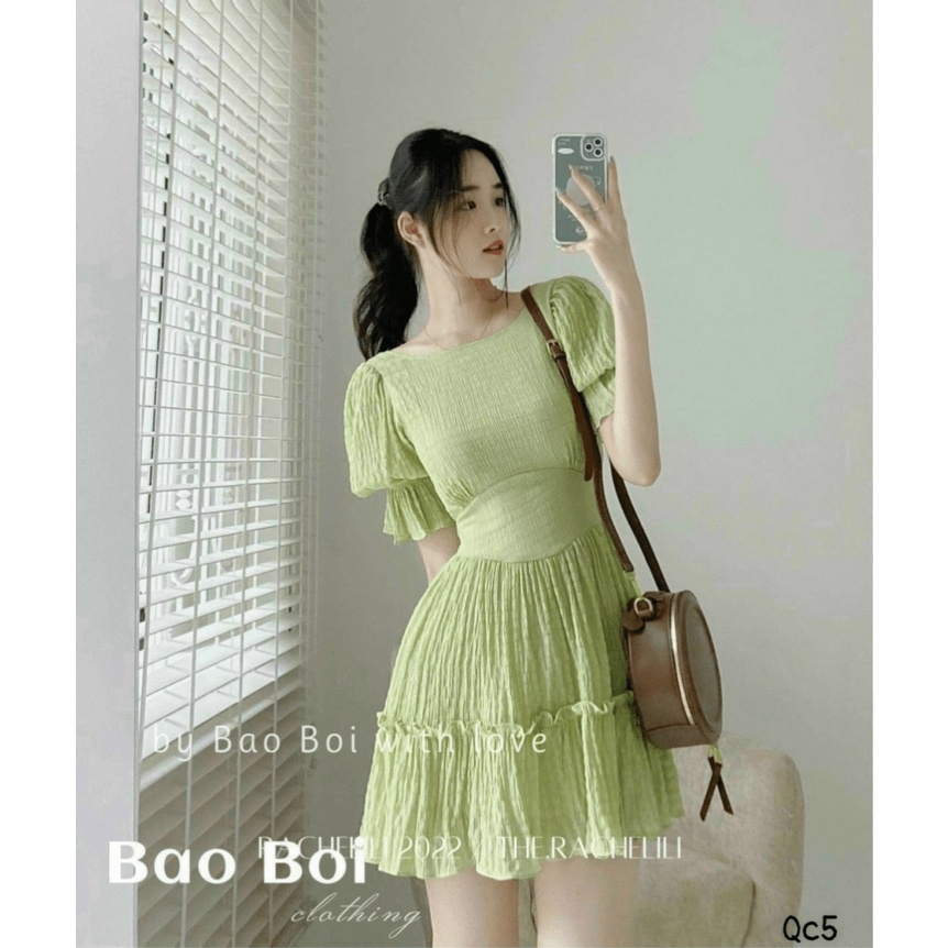 (Free ship) Đầm Xốp Chỉ Hở Lưng Sale Lớn 50% Cho Các Chị Em UP VLTN Shop