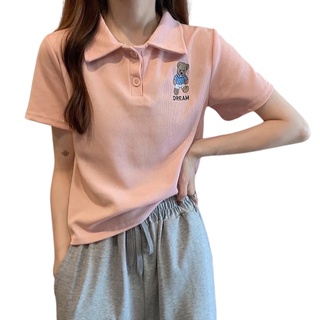 Áo Thun Kiểu Nữ VN CLO in hình Gấu - AT203