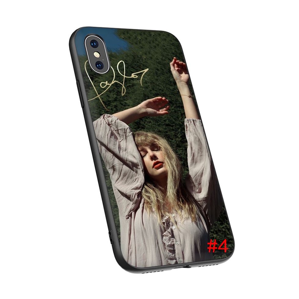 Ốp điện thoại nhựa TPU mềm LL85 họa tiết taylor swift cho iPhone 5 5S 6 6S 7 8 Plus X XS Max XR SE 2016 2020