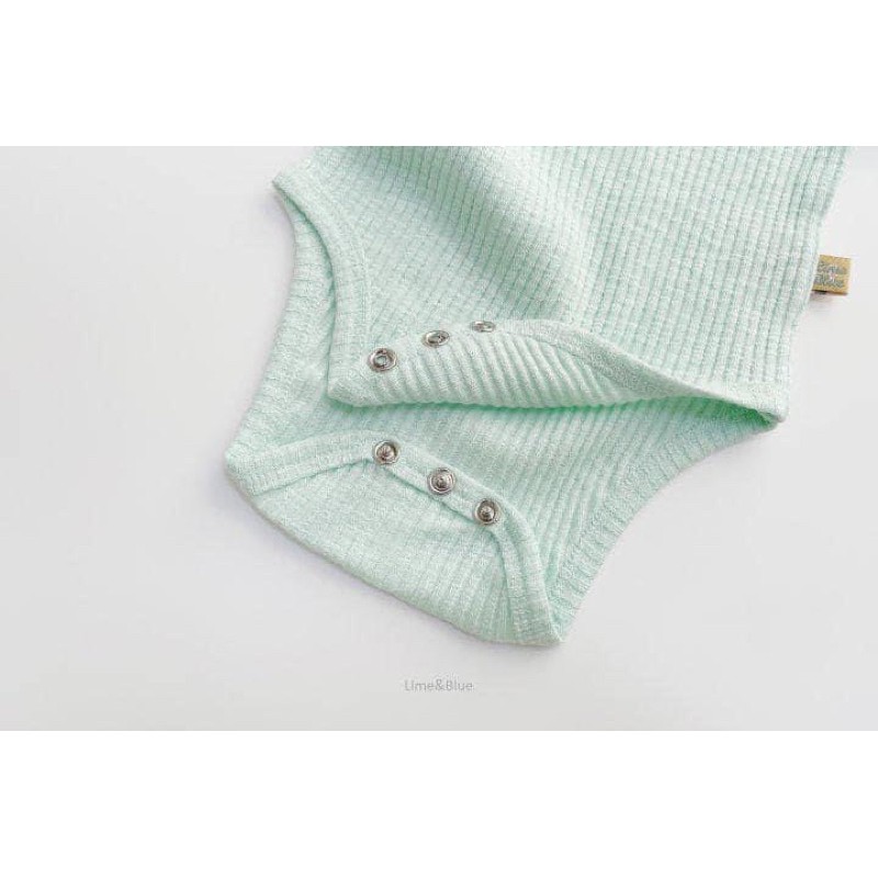 BODYSUIT NÚT LIME&BLUE