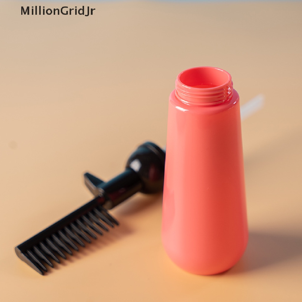 Bình Rỗng Đựng Thuốc Nhuộm Tóc Có Đầu Lược Chải Tiện Dụng Cho Salon