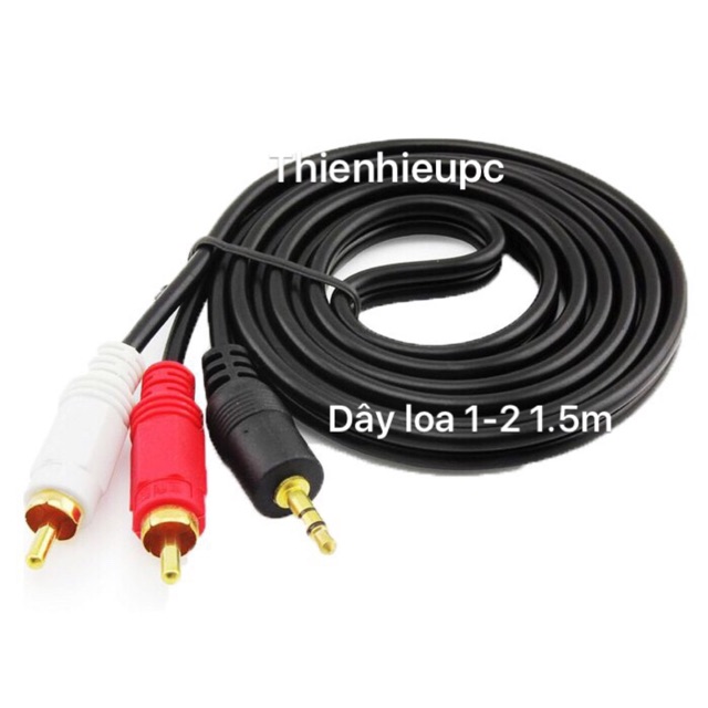 Dây loa 1 ra 2 dài 1.5m