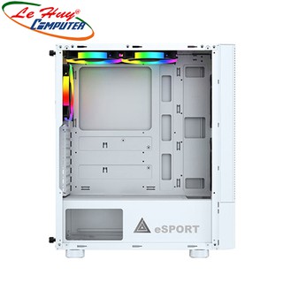 Vỏ Case Máy Tính VSP Gaming B86W White (No Fan)