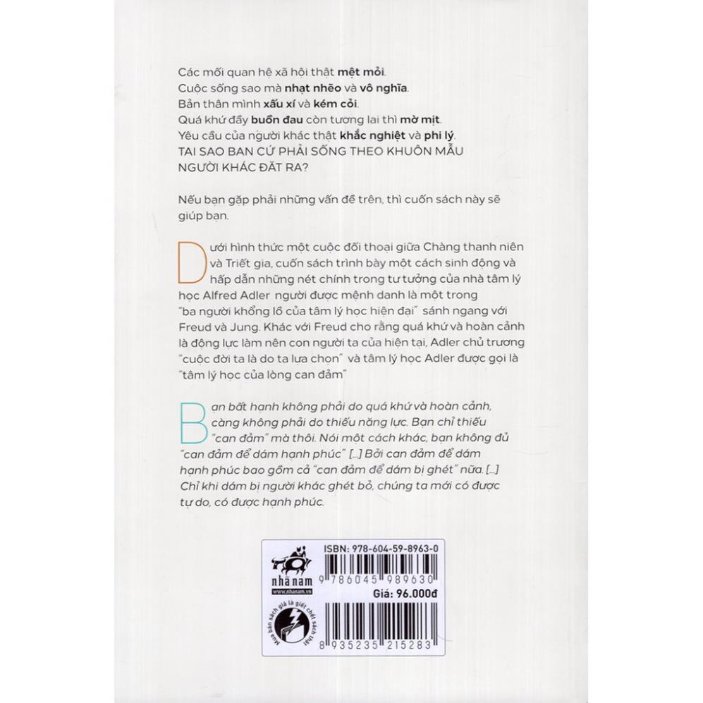 Sách Nhã Nam - Dám Bị Ghét ( Koga Fumitake, Kishimi Ichiro)