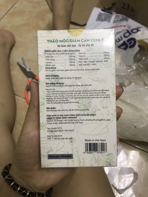 Thanh lí giảm cân cenly(30 ngày) | BigBuy360 - bigbuy360.vn