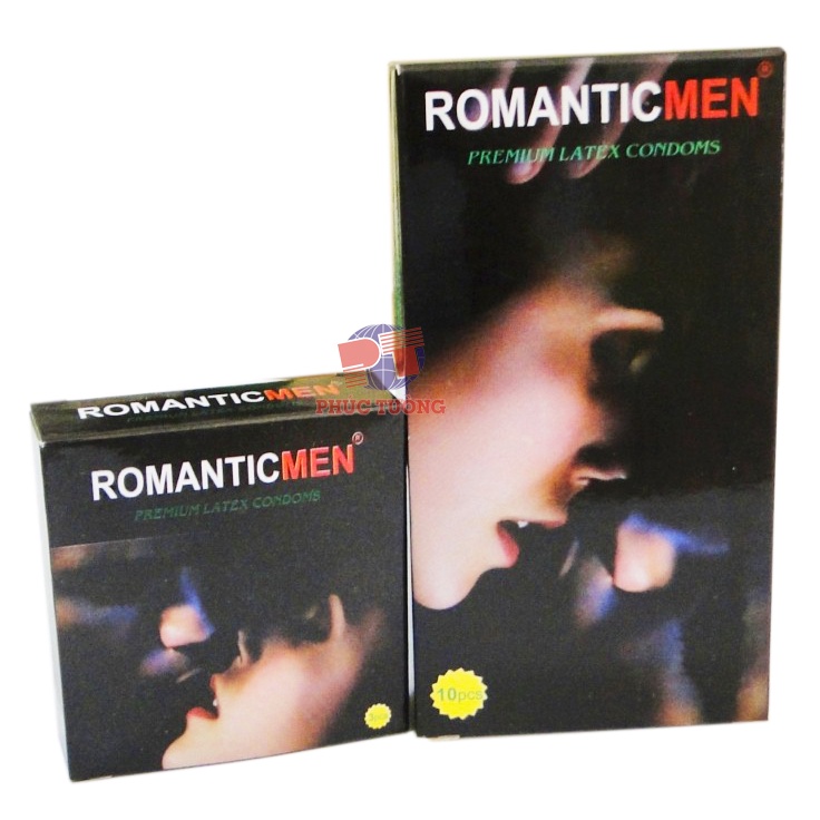 Bao cao su Romantic Men hộp 10 cái