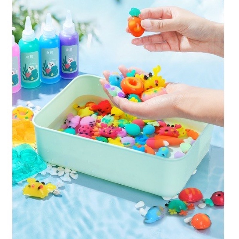 Bộ đồ chơi nước tạo hình 3D, nước màu phép thuật (hàng chính hãng)
