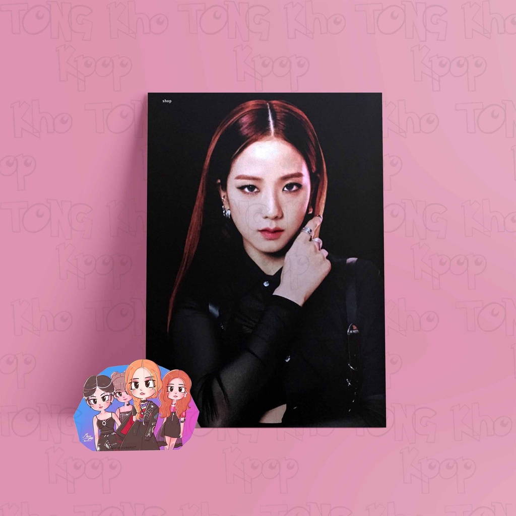 (NHIỀU MẪU) Tấm Poster cao cấp giấy 260gsm in hình BLACK/PINK KILL THIS LOVE idol Kpop ảnh đẹp