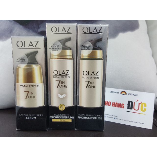 (Mẫu mới+bill Đức ) Kem Dưỡng da OLAY (OLAZ) total effect 7in1- KHO HÀNG ĐỨC