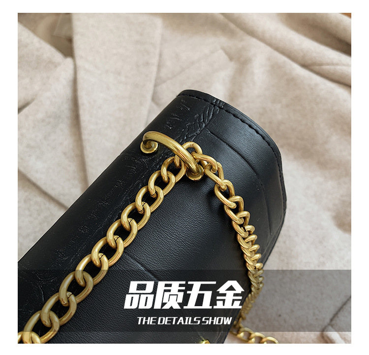 Túi Đeo Vai JASMIN NOIR Da PU Nắp Lật Nhỏ Thời Trang Cho Nữ